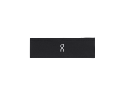 Čelenka ON Running Core Headband Black (Velikost OS)