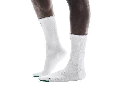 Ponožky ON Running Elite Run Sock High White/Ivory (Velikost L)