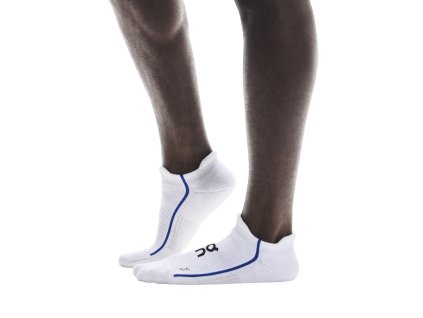 Ponožky ON Running Court Sock Low White/Indigo (Velikost XS)