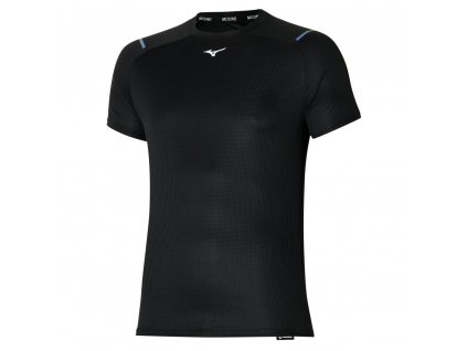 Triko Mizuno DryAeroFlow Tee Black (Velikost XXL)