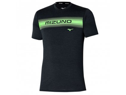 Triko Mizuno Core Mizuno Tee Black (Velikost XXL)