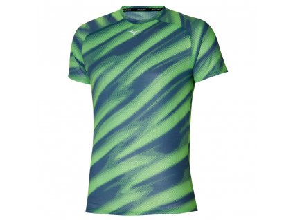 Triko Mizuno DAF Graphic Tee Light Green (Velikost XXL)