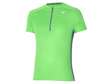 Triko Mizuno Trail DAF HZ Tee Light Green (Velikost XXL)