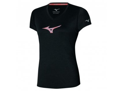 Triko Mizuno Impulse Core RB Tee Black (Velikost XS)