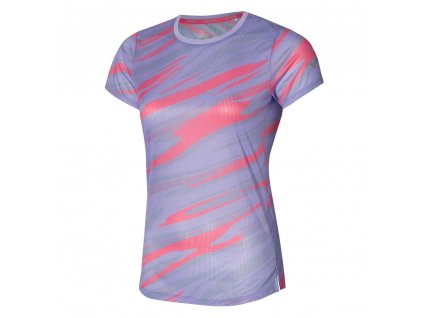 Triko Mizuno DAF Graphic Tee Pastel Lilac (Velikost XS)