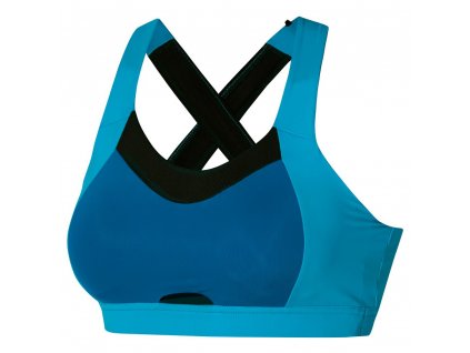 Podprsenka Mizuno High support bra Maui Blue (Velikost XS)