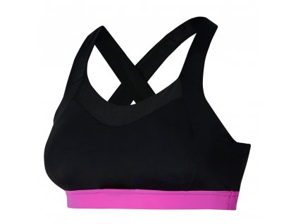 Podprsenka Mizuno High support bra Black Pink (Velikost XS)