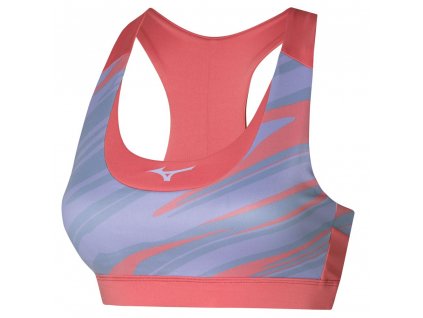 Podprsenka Mizuno Alpha Graphic Bra Pastel Lilac (Velikost XS)