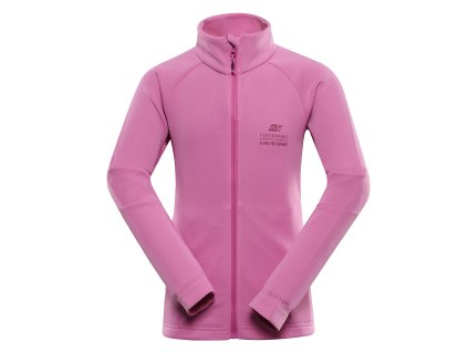 Dětská Rychleschnoucí Mikina ALPINE PRO GOLLO 2 Cyclamen (Barva Cyclamen, Velikost 104-110)