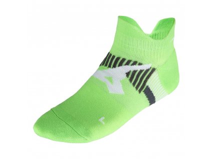 Ponožky Mizuno DryLite Race Mid Light Green (Velikost XL)