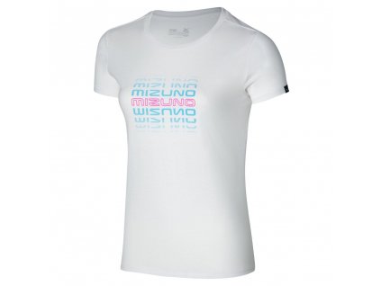 Triko Mizuno Mizuno Tee White (Velikost XS)