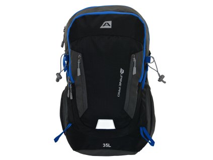 Outdoorový Batoh S Pláštěnkou 35L ALPINE PRO SEDE Black (Barva Black, Velikost 35L)