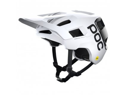 Cyklistická helma POC Kortal Race MIPS Hydrogen White / Uranium Black Matt (Velikost XS-S/51-54cm)