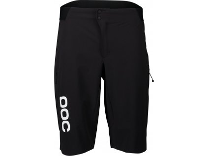 Pánské cyklo kraťasy POC Guardian Air Shorts Uranium Black (Velikost XXL)