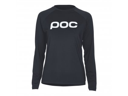 POC W's Reform Enduro Jersey - Uranium Black (Velikost XS)