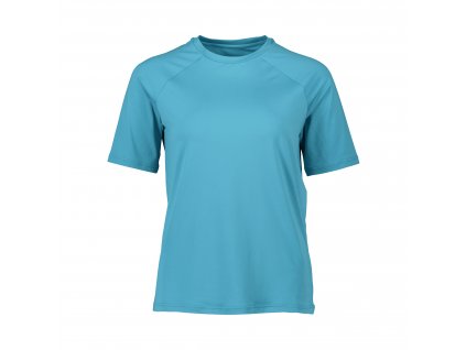 POC W's Reform Enduro Light Tee - Light Basalt Blue (Velikost L)