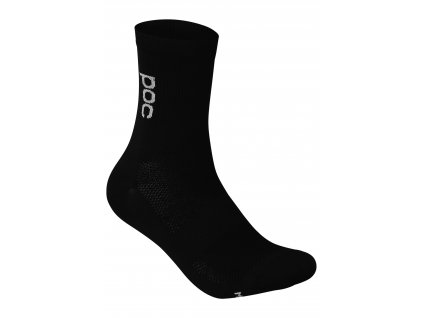 Cyklo ponožky POC Soleus Lite Sock Mid Uranium Black