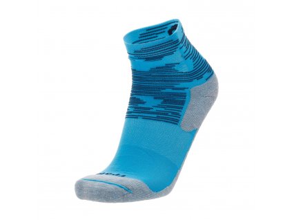 Ponožky Mico LIGHT W. ODORZERO X-STATIC TRAILRUN SOCK - TURCHESE (Velikost S)