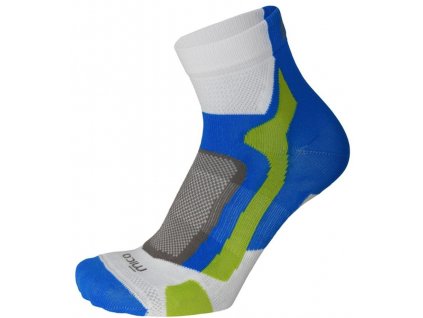 Dětské Ponožky Mico MULTISPORT EXTRA DRY KIDS SOCKS - BCO COBALTO (Velikost XS)