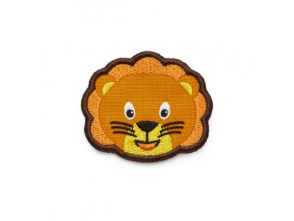 3226 detsky odznacek na suchy zip affenzahn velcro badge lion