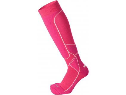 Dámské Lyžařské Ponožky Mico CALZA SKI WOMAN MEDIUM W. WARM CONTROL - růžové (Velikost XS)