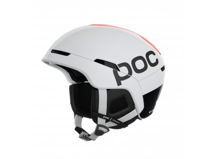 POC Obex BC MIPS Hydrogen White/Fluorescent Orange AVIP (Velikost XS-S 51-54cm)