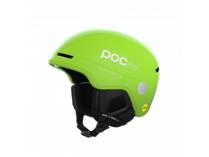 Dětská helma POC POCito Obex MIPS Fluorescent Yellow/Green (Velikost XXS 48-52cm)