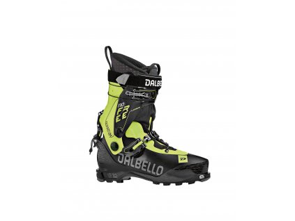 Skialpové lyžáky Dalbello Quantum FREE 110 - black/acid green (Velikost 30.5)