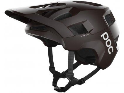 Cyklistická helma POC Kortal - Axinite Brown Matt - 2022 (Velikost M-L/55-58cm)