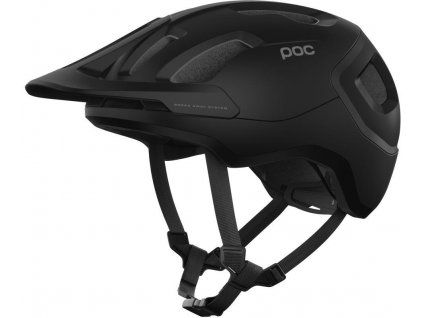 Cyklistická helma POC Axion Uranium Black Matt (Velikost L/59-62cm)
