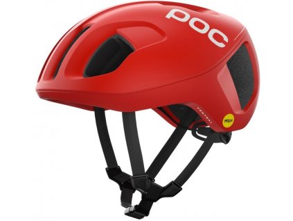 Cyklistická helma POC Ventral MIPS Prismane Red Matt (Velikost L/59-62cm)