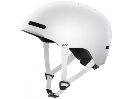 Cyklistická helma POC Corpora Hydrogen White Matt (Velikost S/51-54cm)