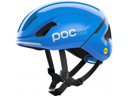 Dětská cyklo helma POC POCito Omne MIPS Fluorescent Blue (Velikost XS/48-52cm)