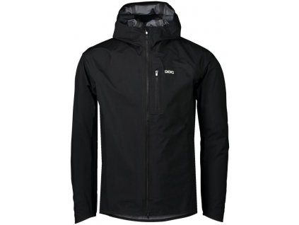 Páská Bunda POC M's Motion Rain Jacket - Uranium Black (Velikost XXL)