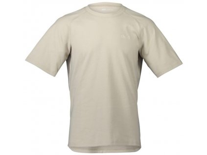 Pánské triko POC Poise Tee Light Sandstone Beige (Velikost XXL)