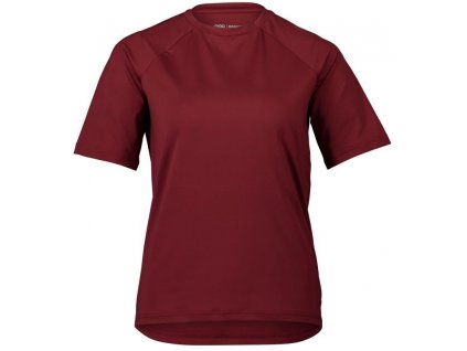 Dámské cyklo triko POC W's Reform Enduro Light Tee - Garnet Red