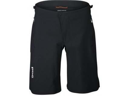 Dámské cyklo šortky POC W's Essential Enduro Shorts - Uranium Black (Velikost XS)