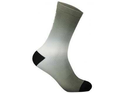 Ponožky POC Essential Print Sock Long - Gradient Epidote Green (Velikost L)