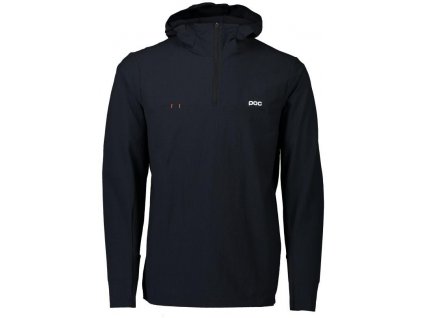 POC M's Mantle Thermal Hoodie - Uranium Black (Velikost XXL)