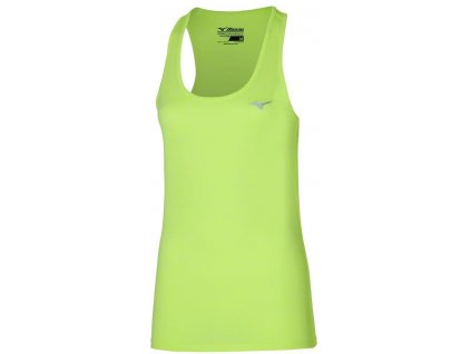 Dámské Mizuno Impulse Core Tank - Neolime (Velikost XS)