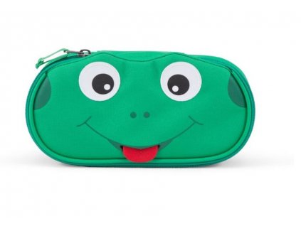 508 detsky penal affenzahn pencil case finn frog green