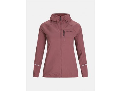 Dámská Bunda Peak Performance Light Woven Jacket - Růžová (Velikost XL)