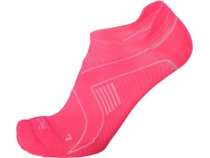 Běžecké ponožky Mico Calza Running Extralight Con Spoiler - Růžové (Velikost S)