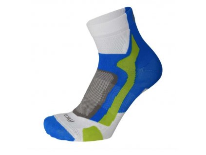 Dětské ponožky Mico Calza Multisport Performance Kids - bílo modré (Velikost XS)