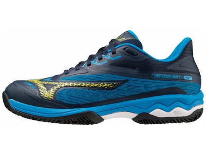 Boty Mizuno WAVE EXCEED LIGHT 2 CC Dress Blues Bolt 2 (Neon) Cloisonné (Velikost 47)