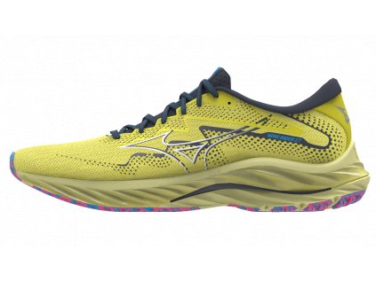 Boty Mizuno WAVE RIDER 27 Luminous White Jet Blue (Velikost 51)