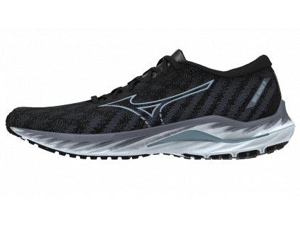 Boty Mizuno WAVE INSPIRE 19 Black Glacial Ridge Illusion Blue (Velikost 51)