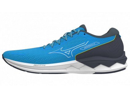 Boty Mizuno WAVE REVOLT 3 Jet Blue White Ombre Blue (Velikost 48.5)