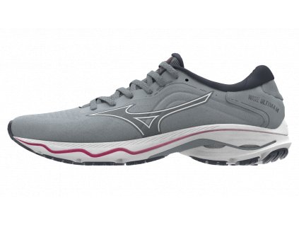 Boty Mizuno WAVE ULTIMA 14 Quarry White High-Vis Pink (Velikost 43)