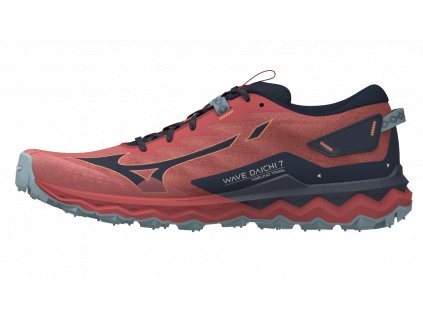 Boty Mizuno WAVE DAICHI 7 Mineral Red Dress Blues Tourmaline (Velikost 48.5)